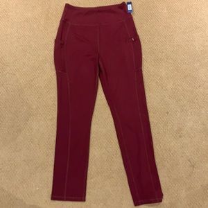 NWT Jaanuu maroon scrub bottoms